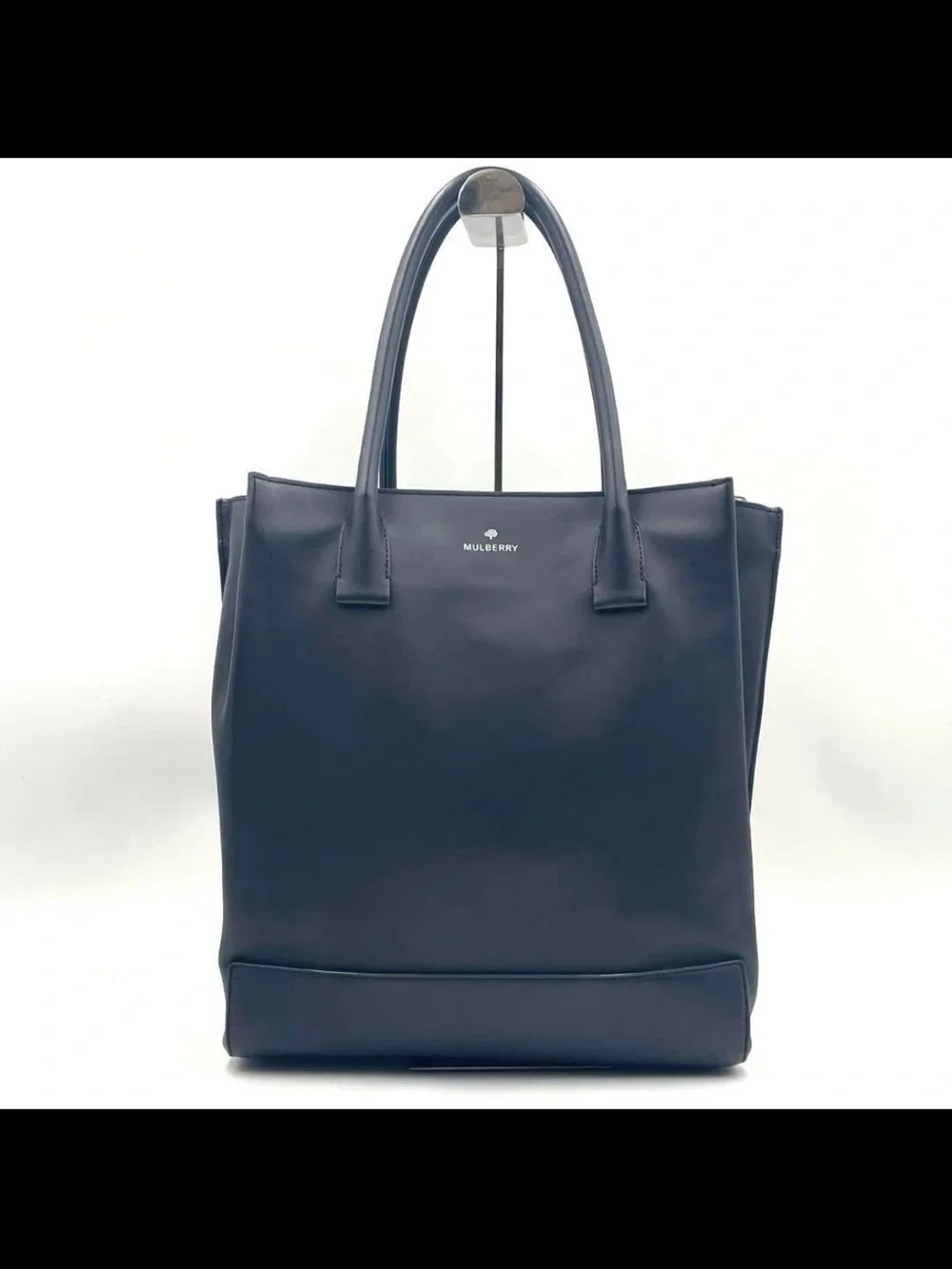 Mulberry Midnight Blue Leather Tote